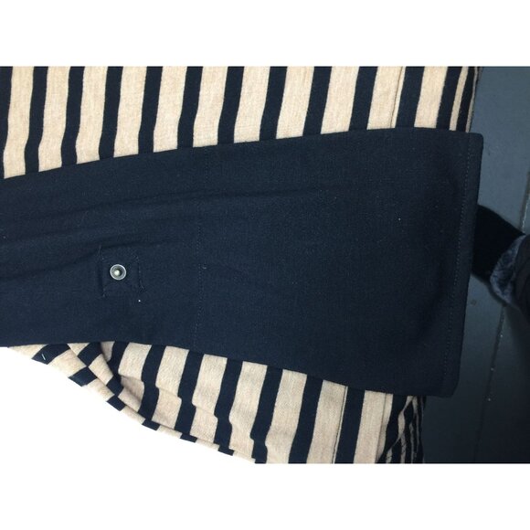 Ruby Rd Womens Black and Brown Long Sleeved Striped Shirt Size 1X - Picture 6 of 7